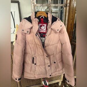 Canada Weather Gear Pink Women's Puffer Jacket